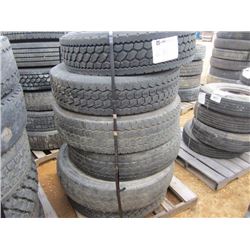 (12) MISC SIZE TRUCK TIRES