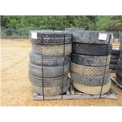 (12) 275/80R22.5 TRUCK TIRES