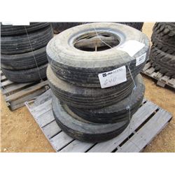 (4) 8.25R15TR TIRES