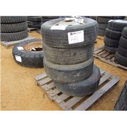 1 LOT LT265/75R16 TIRES & RIMS