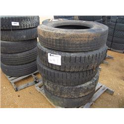 1 LOT MISCELLANEOUS SIZE TRUCK TIRES