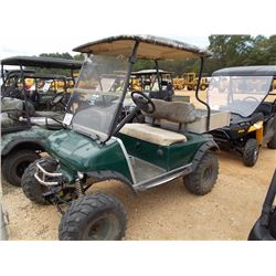 CLUB CAR GOLF CART, VIN/SN:AG0451-467303 - GAS ENGINE, WINDSHIELD, CANOPY, CARGO BOX