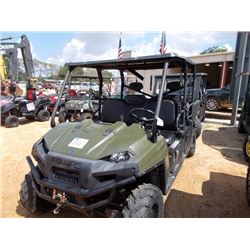 2013 POLARIS RANGER 800EFI UTV, VIN/SN:4XAWH76A3DG693209 - CREW CAB, GAS ENGINE, CANOPY, REAR DUMP W