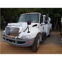 2008 INTERNATIONAL 4300 DURA STAR SERVICE TRUCK, VIN/SN:1HTMMAAL78J690357 - S/A, EXTENDED CAB, 245 H