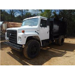 1986 INTERNATIONAL S1700 WATER TRUCK, VIN/SN:1HTLCHYT3GHA41924 - S/A, IHC DIESEL ENGINE, 5 & 2 TRANS