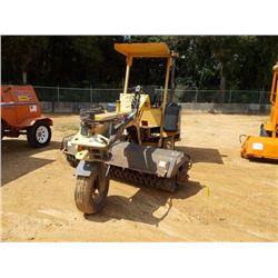 TERRAMITE TS538 BROOM, VIN/SN:22TS0207 - WATER SYSTEM, KUBOTA DIESEL, ENGINE, CANOPY, METER READING,
