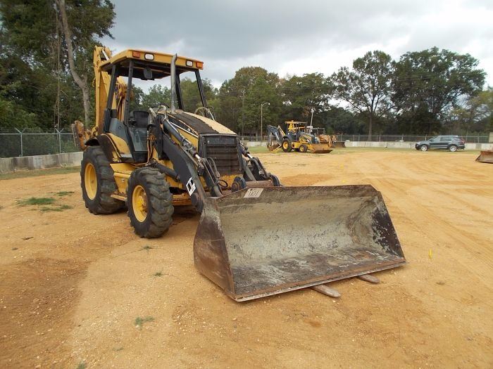 CAT 416C LOADER BACKHOE, VIN/SN1WR04260 4X4, GP BUCKET, FORKS, QUICK