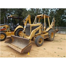 CAT 416 SERIES II LOADER BACKHOE, VIN/SN:5PC14991 - GP BUCKET, 24" HOE BUCKET, CANOPY