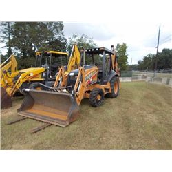 2013 CASE 580 SUPER N LOADER BACKHOE, VIN/SN:585399 - 4X4, EXTENDAHOE, AUX HYDS, FORKS, BUCKETS, 24"
