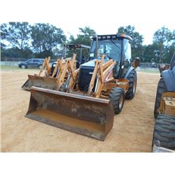 2002 CASE 580 SUPER M LOADER BACKHOE, VIN/SN:JJG0287950 - 4X4, GP BUCKET, 24" HOE BUCKET, ECAB W/AIR