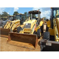 NEW HOLLAND B95 LOADER BACKHOE, VIN/SN:800781 - 4X4, EXTENDAHOE, GP BUCKET, 36" HOE BUCKET, CANOPY, 