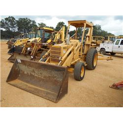 FORD 555A LOADER BACKHOE, VIN/SN:CB42249 - GP BUCKET, 36" HOE BUCKET, CANOPY, METER READING 3,342 HO