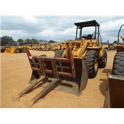 2005 KAWASAKI 65ZV WHEEL LOADER, VIN/SN:65C4-5401 - GP BUCKET, FORKS, QUICK COUPLER, CANOPY, 20.5R25