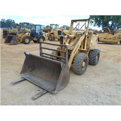 WALDON 6000C WHEEL LOADER, VIN/SN:23537 - GP BUCKET, FORKS & COUPLER, CANOPY, METER READING 1,954 HO