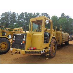 CAT 613C WATER WAGON, VIN/SN:8LJ01762 - MEGA CORP MSC-5C TANK, 5,000 GAL CAP, 23.5R25 TIRES, METER R