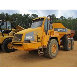 2003 MOXY MT26 ARTICULATED DUMP, VIN/SN:710313 - TAILGATE, ECAB W/AIR, 23.5R25 TIRES (CITY OWNED)