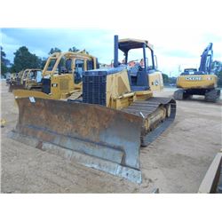 2007 JOHN DEERE 750J LGP CRAWLER TRACTOR, VIN/SN:144961 - 6 WAY BLADE, CANOPY, METER READING 7,830 H