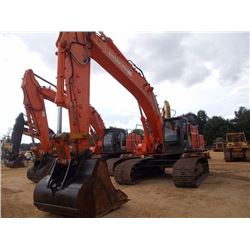 2007 HITACHI ZX450LC-3 HYDRAULIC EXCAVATORS, VIN/SN:QU20343 - 12' 8" STICK, 70" BUCKET, AUTO LUBE, E