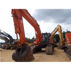 2009 HITACHI ZX450LC-3 HYDRAULIC EXCAVATOR, VIN/SN:FF01J3Q022243 - 13' STICK, 66" BUCKET, ECAB W/AIR