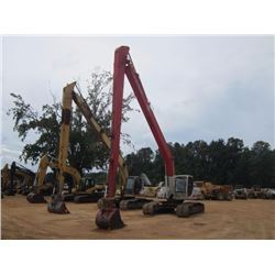2007 LINKBELT 240LX LONG REACH HYDRAULIC EXCAVATOR, VIN/SN:K4J721081 - 26' STICK, 36" BUCKET, ECAB W