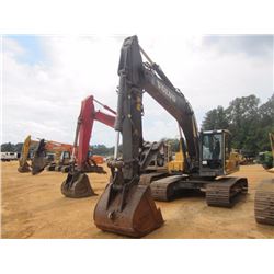 VOLVO EC220DL HYDRAULIC EXCAVATOR, VIN/SN:C00210018 - 9'6" STICK, 47" BUCKET, HYD THUMB, AUX HYD, BA