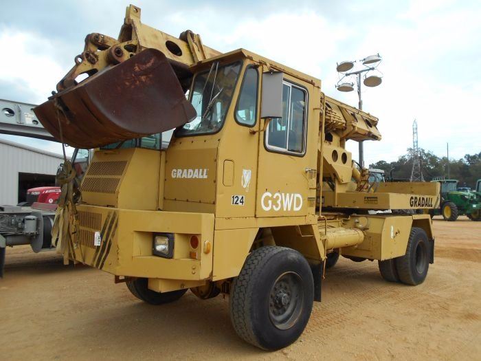 GRADALL G3WD WHEEL EXCAVATOR, VIN/SN:44155454 - TELESCOPIC BOOM, 60 ...