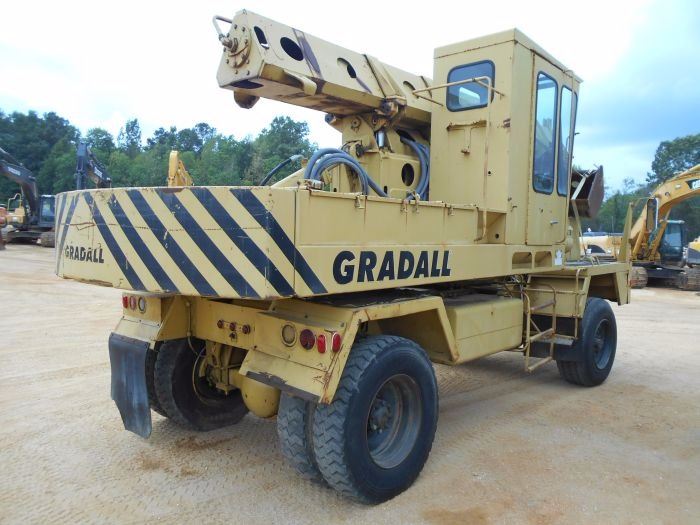 GRADALL G3WD WHEEL EXCAVATOR, VIN/SN:44155454 - TELESCOPIC BOOM, 60 ...