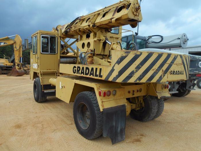 GRADALL G3WD WHEEL EXCAVATOR, VIN/SN:44155454 - TELESCOPIC BOOM, 60 ...