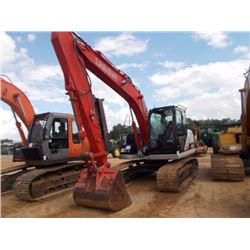 LINKBELT 130X2 HYDRAULIC EXCAVATOR, VIN/SN:EFCK2-5538 - 9'10" STICK, 48" BUCKET,HYD THUMB, AUX HYD, 