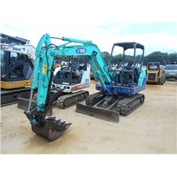2007 IHI 35N MINI EXCAVATOR, VIN/SN:WM002450 - 4' 4" STICK, 23" BUCKET, HYD THUMB, AUX HYD, BACKFILL