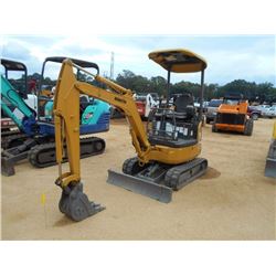 2006 KOMATSU PC18MR-2 MINI EXCAVATOR, VIN/SN:15247 - 4' STICK, 12" BUCKET, BACKFILL BLADE, CANOPY, O