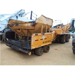 INGERSOLL-RAND MC-330 ASPHALT TRANSFER UNIT, VIN/SN:33009-22 - REAR DISCHARGE, METER READING 2,990 H