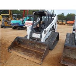 2011 BOBCAT T650 SKID STEER LOADER, VIN/SN:012950 - TRUCK TYPE, GP BUCKET, CANOPY, METER READING 2,5