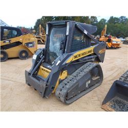 2010 NEW HOLLAND C175 SKID STEER LOADER, - TRACK TYPE, ECAB W/AIR, METER READING 867 HOURS
