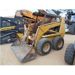 CASE 1845C SKID STEER LOADER, VIN/SN:1264672 - WHEEL, GP BUCKET, CANOPY, METER READING 4,202 HOURS