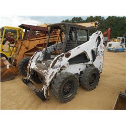 BOBCAT S175 SKID STEER LOADER, VIN/SN:517625921 - WHEEL, CANOPY, METER READING 4,546 HOURS