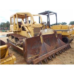 KOMATSU D65E CRAWLER TRACTOR, VIN/SN:B2327 - STRAIGHT BLADE W/HYD TILT, ROOT RAKE, CANOPY, SWEEPS, S