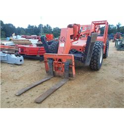 SKYTRAK 10042 TELESCOPING FORKLIFT, VIN/SN:2127 - 4X4, CANOPY, METER READING 7,623 HOURS (DOES NOT O