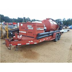 2004 DITCH WITCH FX30 VACUUM, VIN/SN:2Y0775 - 800 GALLON TANK, MTD ON T/A TRAILER, S/N 1DSB202S9417Y