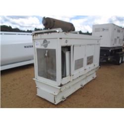 STEWART STEVENSON 35GD45 GENERATOR SET, VIN/SN:129373 - DIESEL ENGINE, METER READING 724 HRS