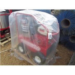 (UNUSED) MAGNUM 4000 SERIES STEAM CLEANER/PRESSURE WASHER, - 15 HP GAS ENGINE (HOSE & WAND IN OFFICE