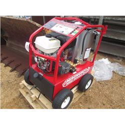 (UNUSED) MAGNUM 4000 SERIES PRESSURE WASHER/STEAM CLEANER, - 15 HP GAS ENGINE (HOSE & WAND IN OFFICE