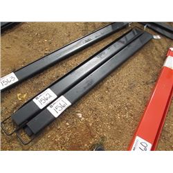 72" 4GA SKID STEER FORK EXTENSION