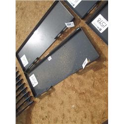 (UNUSED) TOMAHAWK QUICK TACH MOUNT PLATE, FITS SKID STEER LOADER