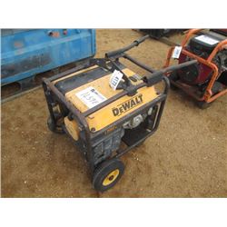 DEWALT DG6000 GENERATOR, VIN/SN:56792 - 6,000 WATT