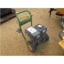 JOHN DEERE PRESSURE WASHER, - 3800 PSI, (HOSE AND WAND IN CONTAINER)