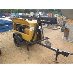 LIGHT PLANT, DIESEL ENGINE, METER READING 2,109 HOURS