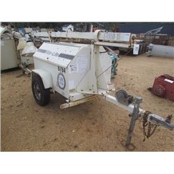 COLEMAN RITE-LIGHT LIGHT TOWER/GENERATOR, DIESEL ENGINE, METER READING 1,903 HOURS