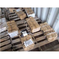 1 LOT SLIDING 4" WEBBING WINCHES