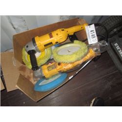 (2) DEWALT DWP849 BUFFERS